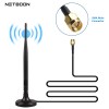 5dBi 4G LTE SMA Male Rubber Duck Antenna with Magnetic Mount Base
