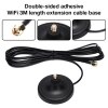5dBi SMA Male Rubber Duck Antenna with Magnetic Base | Omni-Directional Antenna for 4G LTE, WiFi, Routers – Pack of 2
