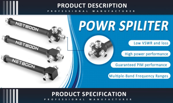 4 way splitter cox cable network divider for indoor antenna