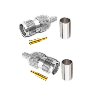 TNC Female Connector for LMR 200, HLF 200, RG58, RG141, RG142, RG303 RF Coaxial Cable