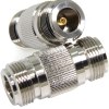 N Female to N Female RF Coaxial Adapter N Coax Jack Connector