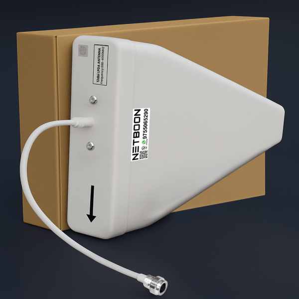 12dbi Antenna - 1 12dBi Outdoor Directional LPDA Antenna | 698-4000MHz Wideband 4G LTE, 5G Antenna for Cellular Signal Booster