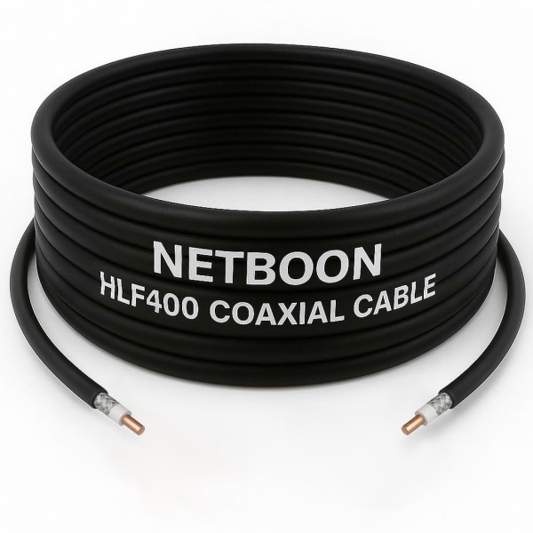 HLF 400 Low Loss Flexible RF Communications Coaxial Cable