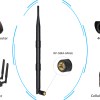 9dBi SMA Male Rubber Duck WiFi Omni Antenna with Magnetic Mount