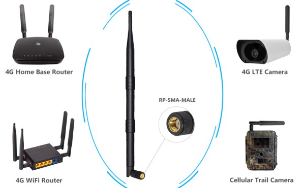 9dBi SMA Male Rubber Duck WiFi Omni Antenna with Magnetic Mount