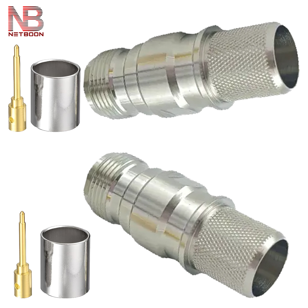 N Female Connector FOR lmr600 COAXIAL CABLE