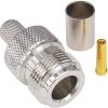 N Female Crimp Connector for LMR300, HLF300 Coaxial Cables – PACK OF 2