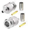 N Female Crimp Connector for LMR300 Coaxial Cable