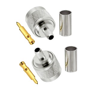 N Male Connector for LMR300, HLF300 Coaxial Cable N Male Connector for LMR300, HLF300 Coaxial Cable