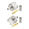 N Male Crimp Connector for RG316, RG174, RG188, LMR100 Coax Cables N Male Crimp Connector for RG316, RG174, RG188, LMR100 Coax Cables