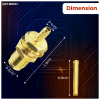 sma female bulkhead connector for lmr200, hlf200, rg58, rg141, rg142 cable (4) SMA Female Bulkhead Connector for LMR200, HLF200, RG58, RG141, RG400, LMR195 Coax Cables - PACK OF 2
