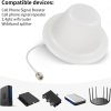SISO Omni Antenna 4 5G Dome Ceiling Antenna | 4dBi Omni-Directional Indoor Mount Antenna for Home | Office | Gym | Indoor Use-698-4000MHz