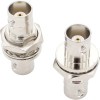 NETBOON BNC Female to BNC Female Bulkhead Adapter | RF Coaxial Connector | Panel Mount BNC Joiner -  PACK OF 2