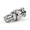 BNC M To Mini UHF Female Adapter (2) BNC Male to UHF Female Coaxial RF Adapter | Pack of 2