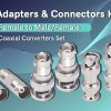 BNC (Male-Male) (Female-Female) (Male-Female) (1) BNC RF Coaxial Adapter Kit Male-Male/ Female-Female/ Male-Female For Radio Scanner/ Handheld Scanner - Pack of 6