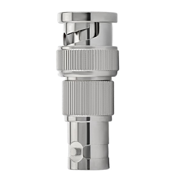 BNC Male to BNC Female Adapter | 50 Ohm RF Coaxial Connector - Pack of 2