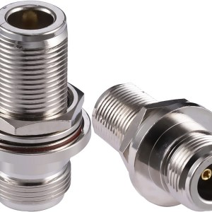 N Female to N Female Bulkhead Adapter - PACK OF 2