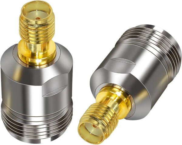 N Female to SMA Female RF Adapter | High-Performance SMA to N-Type Coaxial Jointer - Pack of 2