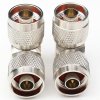 N type Male to N Male Right Angle 90 degree Coaxial Cable RF Adapter