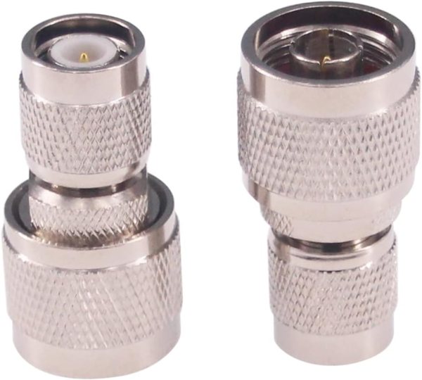 NETBOON N Male to TNC Male RF Coaxial Adapter NETBOON N Male to TNC Male RF Coaxial Adapter