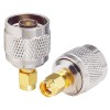 RP NM To SMA M - 5 N Type RP-Male to SMA Male RF Coaxial Adapter | N-Type to SMA Male Converter Coupler – Pack of 2