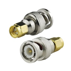 NETBOON SMA Male to BNC Male RF Coaxial Cable Adapter