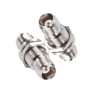 NETBOON TNC female to TNC female bulkhead adapter, RF coaxial connector