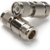 TNC Male to N Female Adapter (4) TNC Male to N Female Adapter | RF Coaxial 50 Ohm TNC to N-Type Converter - Pack of 2