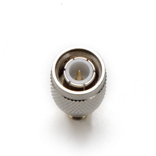 TNC Male to SMA Female Adapter (4) TNC Male to SMA Female Adapter | 50 Ohm TNC to SMA Converter - | Pack of 2