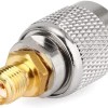 TNC Male to SMA Female adapter (5) TNC Male to SMA Female Adapter | 50 Ohm TNC to SMA Converter - | Pack of 2
