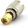 TNC Male to SMA Male Adapter | RF Coaxial Connector | 50 Ohm Straight TNC to SMA Converter - Pack of 2