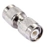 TNC Male to TNC Male Adapter (2) TNC Male to TNC Male Adapter Converter – RF Coaxial Straight Connector | High-Frequency, Low-Loss - Pack of 2
