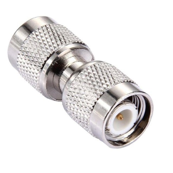 TNC Male to TNC Male Adapter (2) TNC Male to TNC Male Adapter Converter – RF Coaxial Straight Connector | High-Frequency, Low-Loss - Pack of 2