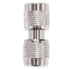 TNC Male to TNC Male Adapter (4) TNC Male to TNC Male Adapter Converter – RF Coaxial Straight Connector | High-Frequency, Low-Loss - Pack of 2