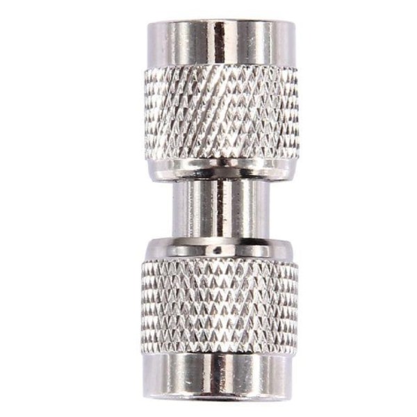 TNC Male to TNC Male Adapter (4) TNC Male to TNC Male Adapter Converter – RF Coaxial Straight Connector | High-Frequency, Low-Loss - Pack of 2