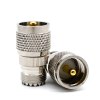 UHF Male to UHF Female Adapter | PL-259 to SO-239 RF Coax Connector | UHF Coaxial Cable Jointer - Pack of 2