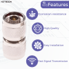 n male to uhf male adapter connector (4) N Male to UHF Male RF Coaxial Adapter | N to UHF PL-259 Connector | Pack of 2