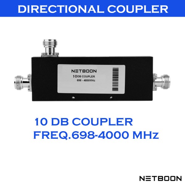 5G Directional 10dB Coupler | Combiner for Antenna, Coax Cables, RF Applications-698-4000MHz
