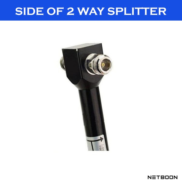 2 Way Splitter 2 Way Power Pass 5G Splitter | Network Divider | Two Way Combiner- 698-4000MHz