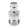 BNC Female to N Female Adapter | RF Coaxial Connector | N-Type to BNC Coupler - Pack of 2
