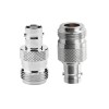 BNC female to N-type female adapter, RF signal converter, coaxial coupler for antenna, SDR interface jointer, N-type jack BNC port connector, 50 ohm coaxial bridge, CCTV signal extension tool, NETBOON RF adapter, professional RF transition connector, radio communication adapter, gold contact coaxial connector, lab-grade RF tool