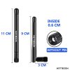 3dBi RP-SMA Male Rubber Duck WiFi Antenna | 2.4GHz Wireless Antenna for Router, USB Adapter, IP Camera – Pack of 2