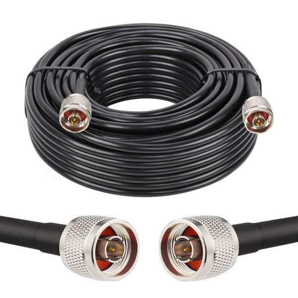LMR 200 Cable with N Male Connector