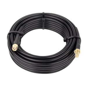 RP SMA MALE TO RP SMA FEMALE with RG 58 Cable RP SMA MALE TO RP SMA FEMALE with RG 58 Cable