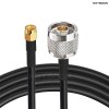 SMA Male to N Male RG 58 Cable 8 RG 58 Copper Jumper Coax Cable with SMA Male to N Male Connector for ADS-B/GPS Antenna/Surge Arrester/Mobile Signal Booster