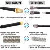 SMA Male to SMA Female with LMR 200 Cable 3 SMA Male Female HLF 200 Extension Cable | 50 Ohm SMA Female to SMA Male Coaxial Jack Cable