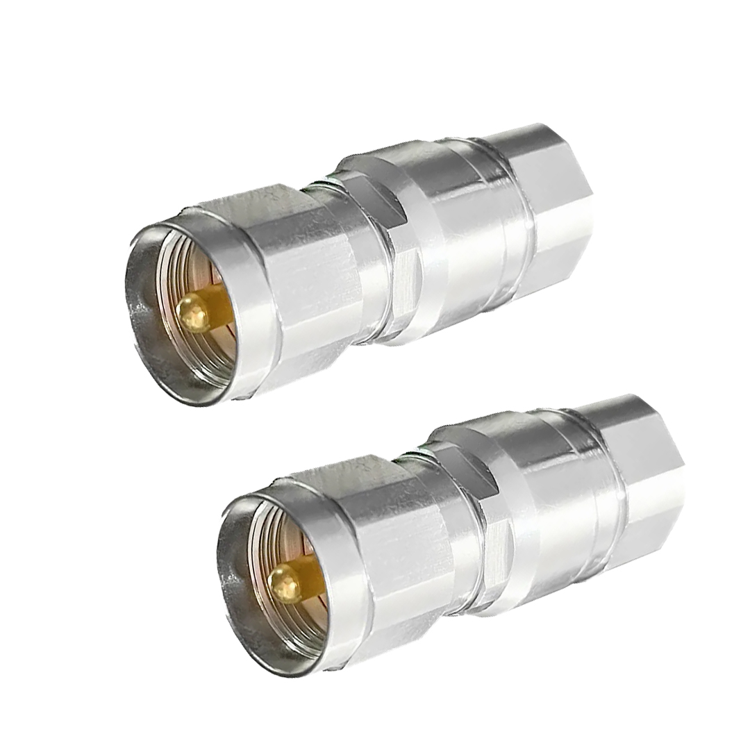 UHF Male Clamp Coaxial Connector | PL259 RF Plug for 1/2″ Feeder Cable