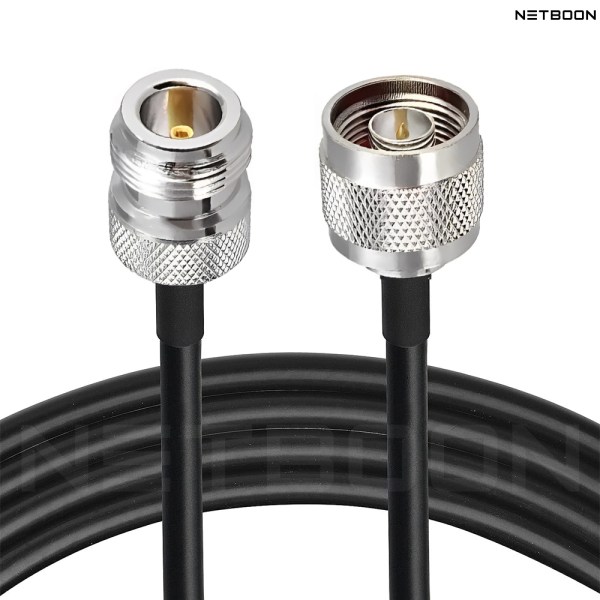 VERTICAL N FEMALE RG 58 Low Loss RG 58 Jumper Cable with N Male to N Female Connector