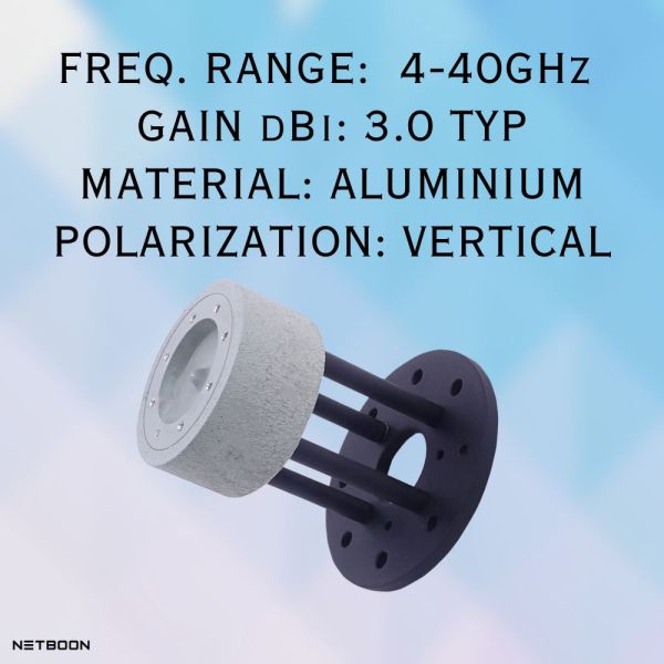 3dBi BI-Conical Horn Antenna | Directional Antenna for Microwave Test | Antenna Measurement | EMC Test