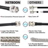 HLF 200 Flexible Coaxial Cable with BNC to BNC Male Plug RF Connectors for CCTV | Video Surveillance System